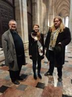 Varhaník katedrály sv. Víta Josef Kšica, Petra Andrlová, František Ostrý